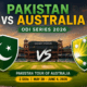 Pakistan vs Australia ODI Series 2026 at Gaddafi Stadium