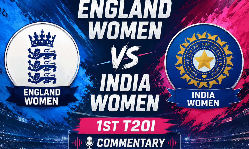 England Women vs India Women-1st T20I