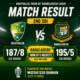 Bangladesh wins 2nd ODI by 5 wickets