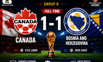 Canada vs Bosnia and Herzegovina