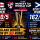 England triumphs over Scotland, T20 World Cup