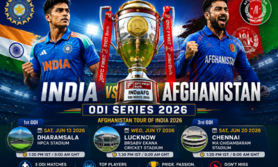 IND vs AFG ODI series 2026
