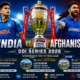 IND vs AFG ODI series 2026