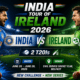 India Tour Of Ireland T20 Series 2026