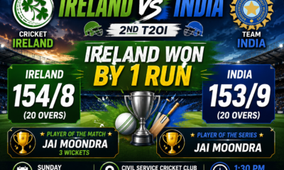 Ireland vs India T20I thriller summary