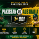 PAK vs AUS 1st ODI 2026 Pakistan Start Important Victory