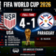 USA vs Paraguay FIFA World Cup 2026
