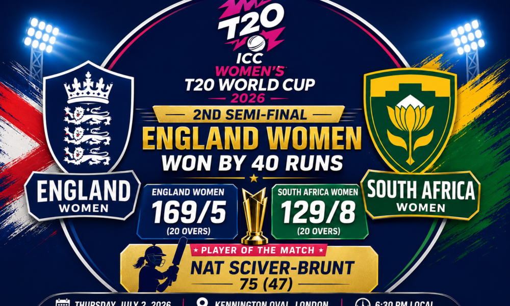 England women win semi-final match
