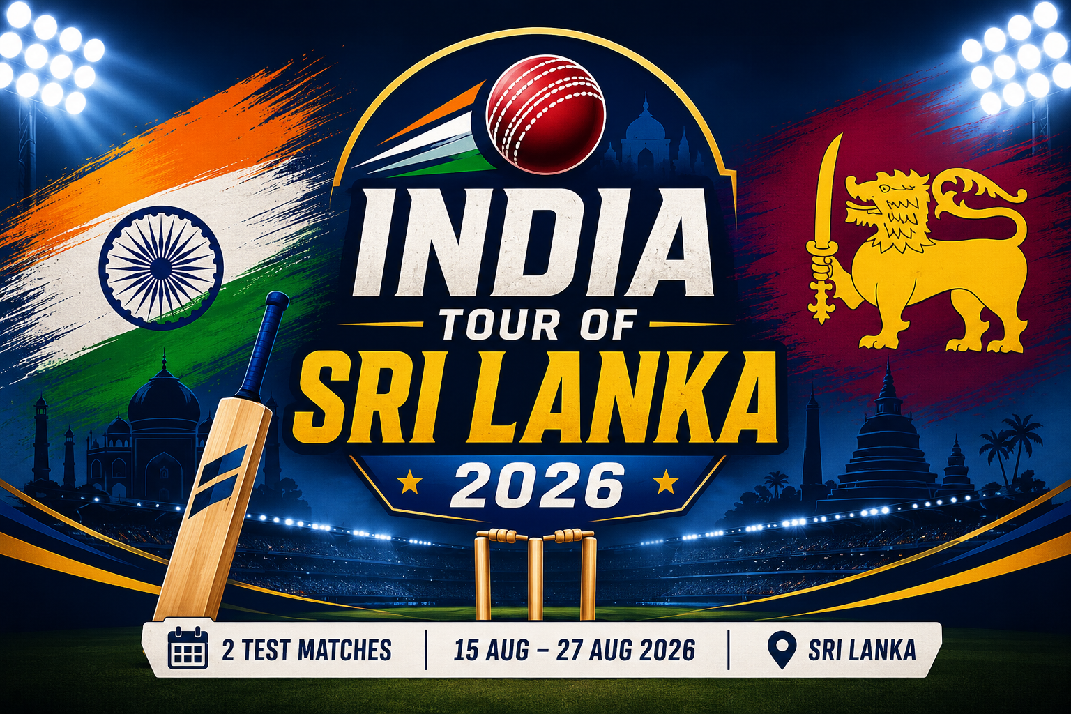 India Tour of Sri Lanka 2026
