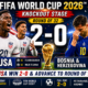 USA Defeat Bosnia and Herzegovina 2-0 FIFA World Cup 2026