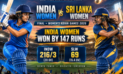 India Women vs Sri Lanka Women Final 2026 match result